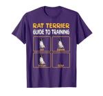 Funny Rat Terrier Guide to Training Dog Obedience Trainer T-Shirt