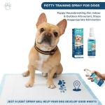 Potty Training Spray for Dogs, Puppy Housebreaking Aid, Indoor & Outdoor Attractant, Stops Inappropriate Elimination,100ml