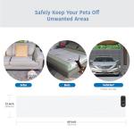 SVD.PET Pet Training Mat with Tester, 60" X 12", Pet Shock Pad, Dogs & Cats Electronic Repellent mat for Indoor, 3 Training Modes, 5 Levels, Pet Safe Mode (Black Controller)