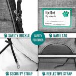 PetAmi Airline Approved Pet Carrier for Cat, Soft Sided Dog Carrier for Small Dog, Cat Travel Supplies Accessories Indoor Cat, Ventilated Pet Carrying Bag Medium Large Kitten Puppy, Small Heather Gray