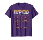 Funny Redbone Coonhound Guide to Training Dog Obedience T-Shirt