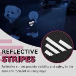 Dog Raincoat, Waterproof Dog Rain Jacket with Hood, Rain Coat with Leash Hole, Reflective Strap for Small Medium Dogs, Lightweight Puppy Clothes(Black,L)