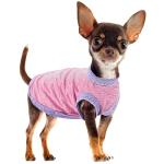 Chic Ion Polyester Dog Vest: Adorable Fashion Apparel for Small, Medium, and Large Breeds, Moisture-Wicking, Soft, Anti-Static, Durable, and Easy-to-Clean Design - Pink M