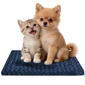 Dog Bed Mat - Reversible Dog Crate Bed Mats, Soft & Breathable Kennel Pad, Durable Crate Bed for Small Dogs & Cats