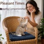 Dog Bed Mat - Reversible Dog Crate Bed Mats, Soft & Breathable Kennel Pad, Durable Crate Bed for Small Dogs & Cats