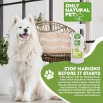 ONLY NATURAL PET No Marking Deterrent Spray for Dogs – Indoor Outdoor Urine Prevention - Stain & Odor Eliminator - Potty Pet Training Aid to Deter Peeing or Marking Carpet or Furniture – 32 Fl Oz