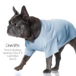 Pet Passion Toby II - The Perfect Tee, 3 Pack Short Sleeve Pet T-Shirt 100% Organic Cotton Tees Clothes for Small, Medium, Large Dogs​​, Navy Ombre, Medium (20-45 lbs)