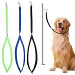 Dog Grooming Loops Leash, 3 PCS Adjustable Groomers Helper Nylon Restraint Noose Dog Grooming Leash Dogs Bath Leashs Adjustable Fixed Cat Safety Rope for Dogs Groomings Supplies