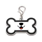 Ecrvtbynmu Dog Tags with Custom Text Customize Personalized Pet ID Tag for Dog and Cat, Dog Bone