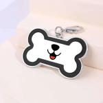 Ecrvtbynmu Dog Tags with Custom Text Customize Personalized Pet ID Tag for Dog and Cat, Dog Bone