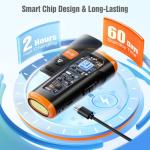 Dog Bark Deterrent Devices, 3X Anti Barking Device for Dogs Ultrasonic Dog Training, Up to 50FT Bark Control Dog Barking Silencer, Correct Bad Behavior Indoor Outdoor Portable Dog Barking Stopper