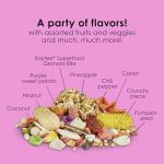 Kaytee Fiesta Big Bites Small Parrot & Conure Food, Nutritious and Fun Blend, Supports Skin, Feather, Digestion, Brain and Heart Health, 4 pounds