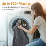 Dog Pee Pad Washable Extra Large, Instant Absorb Thicker Training Pads Non-Slip Pet Playpen Mat, Waterproof Reusable Floor Mat Ideal for Puppy Senior Dog Whelping Incontinence Housebreaking 65x48 Inch