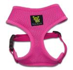 EcoBark Pink Dog Harness - Max Comfort Luxurious Soft Mesh - Over The Head No Pull & No Choke Halter Harness Vest - Eco-Friendly Body Harness