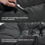 Couzssyhi Chew Proof Indestructible Dog Bed - Durable Dog Bed for Aggressive Chewers, Machine Washable & Waterproof Indoor Outdoor Crate Pad, Tough Kennel Pad for Large Dogs (X-Large (28"x47"))