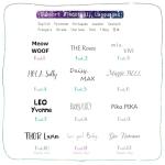 Cats Dogs ID Tags Personalized Lovely Symbols Pets Collar Name Accessories Simple Custom Engraved Products for Extra Small Four Legged Child Necklace Chain Anti-Lost Copper Brass Charm