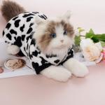 choyaxo Dog Cow Print Pajamas Puppy Jumpsuit for Everyday Pet Outfit