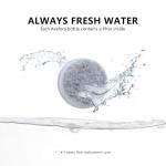 AVELORA Dog Water Bottle with Food Container, Portable Leak Proof Pet Water Dispenser for Walking Hiking Travel, Puppy Essentials Accessories for Small Large Dogs, Dog Gifts (10oz/15oz/19oz)