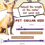 Amylove 48 Pcs Dog Collar and Leash Set, Polypropylene Adjustable Puppy Collars for Medium Dogs Small Pet Puppy Walking Training with Hook and Buckle(Multicolor,Solid Pattern)