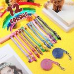 48-Piece Adjustable Dog Collar and Leash Set