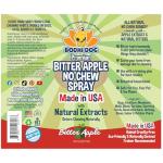 Bodhi Dog Bitter Apple No Chew Spray - Natural Training Aid for Dogs & Puppies - Discourages Pet from Chewing and Biting on Furniture, Shoes, Plants & More - Safe, Humane - Made in USA (8 Fl Oz)