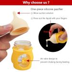 Puppy Bottles for Nursing，Kitten Bottles for Nursing，Pet Feeding Bottle，(Yellow- 20ml)
