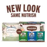 Nutrish Grain Free Chicken Lover's Whole Health Blend Variety Pack Wet Cat Food, 2.8 oz. Cup, 12 Count (Rachael Ray)