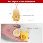 Puppy Bottles for Nursing，Kitten Bottles for Nursing，Pet Feeding Bottle，(Yellow- 20ml)