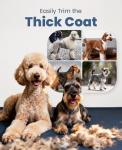 Cordless Dog Clippers for Thick Coats - Low Noise