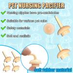 Puppy Kitten Bottle Feeding Kit, Newborn Baby Dog Cat Rabbit Feeding Bottles with Nipples Feeder Pet Nursing Kit