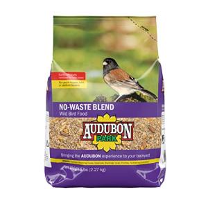 Audubon Park 12228 No-Waste Blend Wild Bird Food, 5-Pound