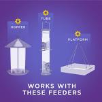 Audubon Park 12228 No-Waste Blend Wild Bird Food, 5-Pound