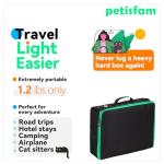 Portable Cat Litter Box for Travel - Leak-Proof