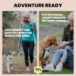 Portable Dog Water Bottle with Bowl - 12 oz