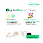 Portable Cat Litter Box for Travel - Leak-Proof