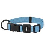 Best Pet Supplies Voyager Reflective Dog Leash or Collar with Neoprene Handle, for Small, Medium, and Large Breed Puppies, Cute and Heavy Duty for Walking, Running and Training - Baby Blue, S