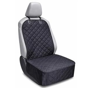 SunGrow Ferret & Dog Front Seat Car Cover, Bucket Seat Protector for Dogs, Captain Chair Seat Cover, Non-Slip Pet Car Seat Protector, Universal Fit, Washable Pet Seat Cover, Pet Travel Accessories