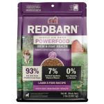 Redbarn Powerfood Air Dried Dog Food for Skin & Coat Health - 93% Lamb, Fish, & Lamb Organs with Omega-3s & 6s - Non-GMO Dry Full Feed or Topper Made in USA - 2lb