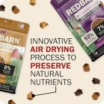 Redbarn Powerfood Air Dried Dog Food for Skin & Coat Health - 93% Lamb, Fish, & Lamb Organs with Omega-3s & 6s - Non-GMO Dry Full Feed or Topper Made in USA - 2lb