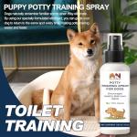 Potty Training Spray for Dogs – 5 fl oz /150ml Dog Pee Training Aid for Puppies & Adults Dogs– Helps Guide Dog to Pee Pads or Designated Areas – Safe Plant-Based Attractant for Indoor & Outdoor Use