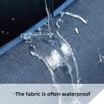 Tidore Orthopedic Dog Beds for Medium Dogs, Durable Egg Crate Foam Sofa Dog Bed wit Washable Removable Cover,Waterproof Lining,Pet Bed for Large Dogs (Dark Grey-Velvet, 26.4" L x 21.7" W x 6.2" Th)