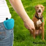 RoyalCare Portable Silicone Dog Treat Pouch, 2-Pack