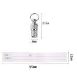 YIUIRUOI 8 Pieces of Pet Identity Address Pendant, Anti-Lost Tag Tube, Pet Id Tag.