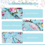 Frienda 6 pcs Dog Dresses Girls Dog Clothes Floral Cute Princess Bowknot Puppy Dresses Pet Cat Clothes Skirts Rosette Summer Outfits Apparel for Chihuahua Yorkies Female Small Cat Pets Kitten(S)