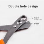 Cat Nail Clipper Cat Nail Trimmer Pet Nail Clippers Cat Claw Clipper Safety Guard Small Animals Nail Clippers with Hole Professional Grooming Tool for Puppy, Kitten, Dog, Rabbits Sharp & Safe (Orange)