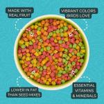 ZuPreem FruitBlend Bird Pellets, Daily Bird Food for Parakeet, Budgie, Parrotlet, Dove, Core Nutrition for Small Birds, Made in USA, Parakeet & Budgie Food (S, 2 lbs)