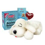 Original Snuggle Puppy Heartbeat Puppy Toy - Heartbeat Puppy for Dogs - Pet Anxiety Relief and Calming Aid - Comfort Dog Toy - Behavioral Training and Sleep Aid Cuddle buddy - Crate Training Essential