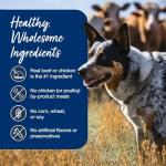 Blue Buffalo Blue's Stew Natural Wet Dog Food, Made with Natural Ingredients, Hearty Beef and Country Chicken Variety Pack, 12.5-oz Cans, 6 Count