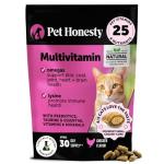 Pet Honesty Crunchy Cat Multivitamin Chews - 30 Count