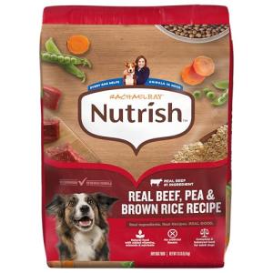 Nutrish Rachael Ray Adult Dry Dog Food Real Beef, Pea & Brown Rice Recipe, 13 lb. Bag